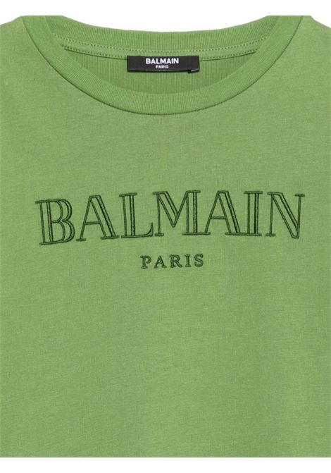 T-shirt con logo BALMAIN KIDS | BY8P51 Z3672743